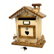 Cassetta della posta in legno