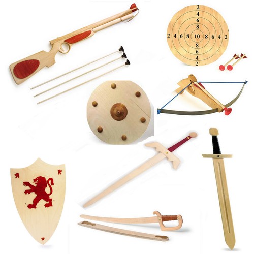 Spada legno per bambini - in,