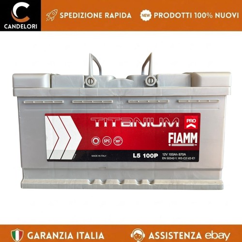 Batteria fiamm 100 titan - batteria, l5