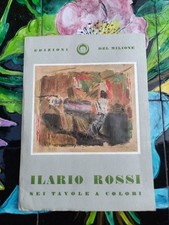 ilario rossi  sei tavole a