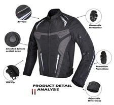 Giacca Moto Tessuto 4 Stagioni