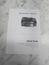 Epson WorkForce 500 Series