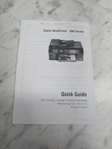 Epson workforce 500 - epson,