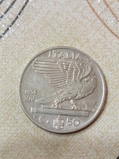 50 Centesimi 1936 Regno