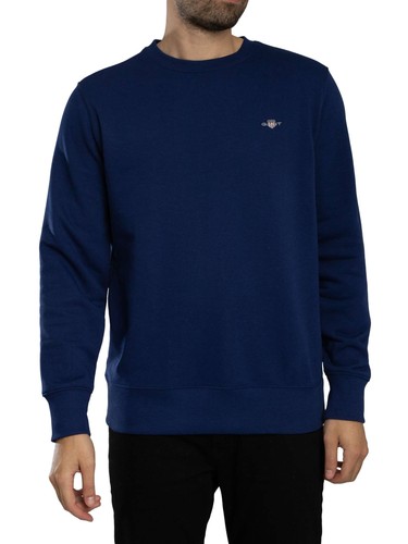 Gant uomo felpa con scudo - uomo,