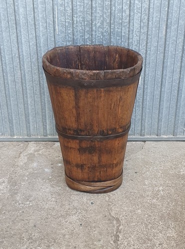 Antica bigoncia legno - antica,
