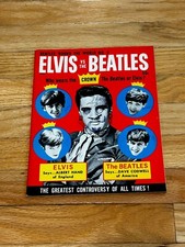7/65 THE BEATLES, ELVIS PRESLEY: ACME USA MAGAZINE, ELVIS VS THE BEATLES EX!