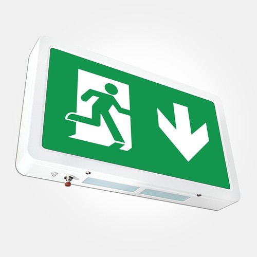 Segnale uscita emergenza led - segnale,