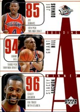 card NBA Grant Hill/Dumars/Augmon/Hunter/Ratliff Upper Deck #143 1996