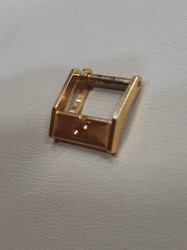 Zenith fibbia acciaio dorata - fibbia,