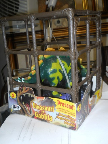 Dinosauri gabbia giocattolo - in,