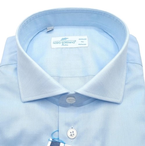 Camicia uomo celeste - camicia,