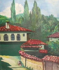 Dipinto ad olio impressionista