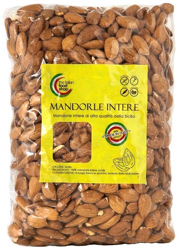 Mandorle intere crude naturali - mandorle,