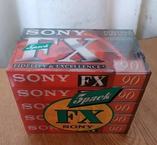 Pack cassette audio sony - pack, 5