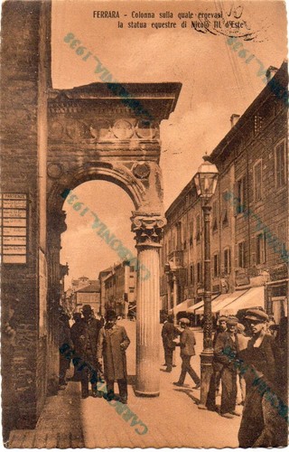 Ferrara colonna sulla - ferrara,