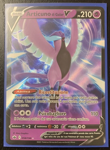 Carte pokemon italiano - pokemon, v