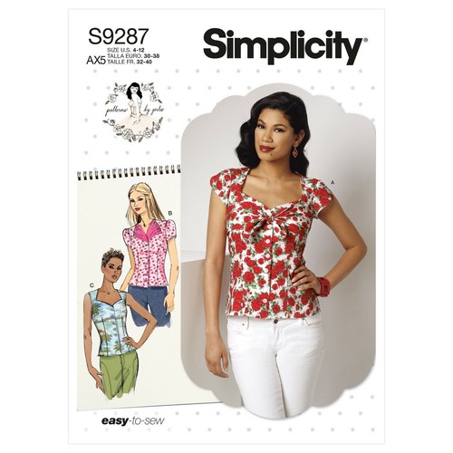 Simplicity 9287 top - top, da