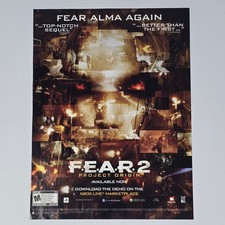 Pubblicità/poster Fear 2 Xbox