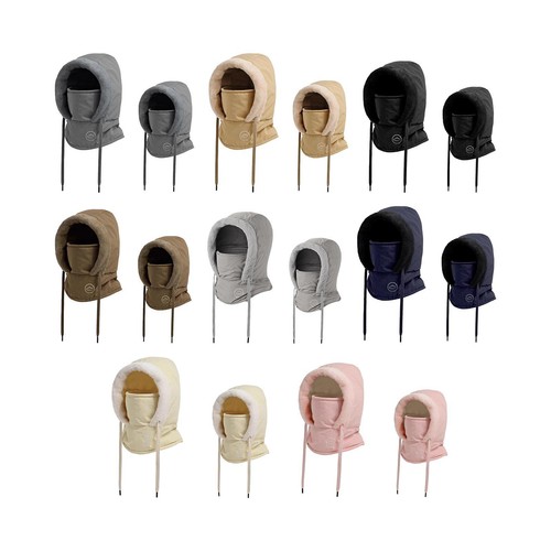 Maschera sci con - da, cappuccio