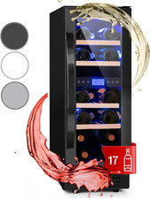 Cantinetta Vino Design Da Incasso, Refrigerata a Zona Doppia per Vino Rosso, Bia