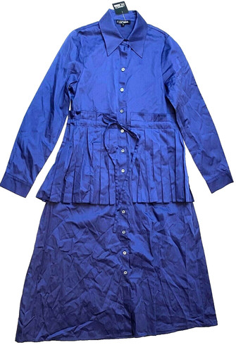 Abito camicia bianco nero - e,