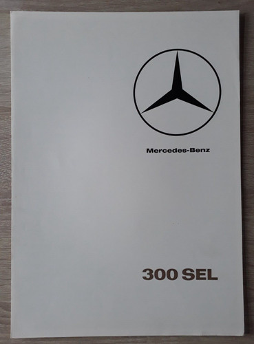 Brochure mercedes 300 - brochure,