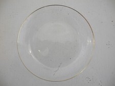 Piattino vetro trasparente