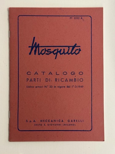 Mosquito catalogo parti di - mosquito,