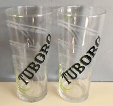 Set Of 2 Tuborg Pint Glasses