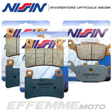 Pastiglie HONDA VTR 1000 SP1 2000-2001 SP-1 (Kit Ant.+ Post NISSIN Sinterizzate)