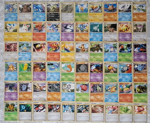 Lotto carte pokemon - lotto, 60