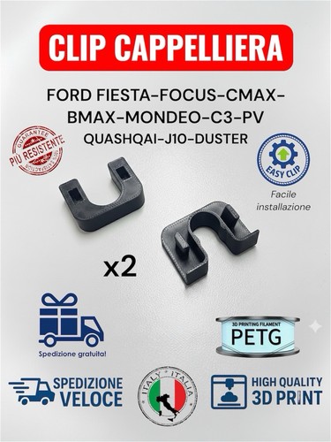 Ganci fissaggio cappelliera - fissaggio,