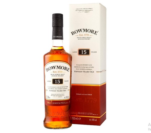 Whisky bowmore cl - 15, yo