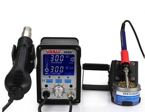 Yihua 995d 220v lcd smd - 220v,