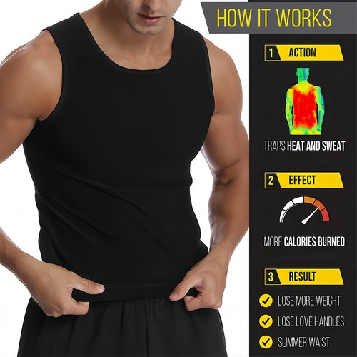 Hombre camiseta moldeadora con - camiseta,