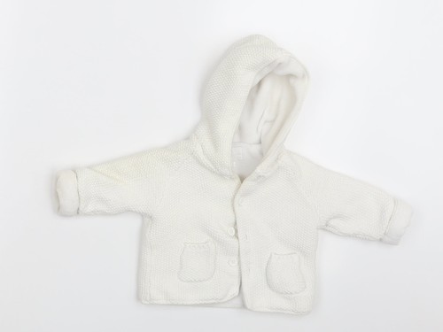 Giacca bianca bambino taglia