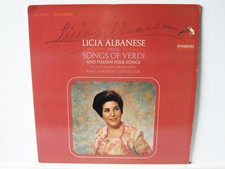 LP SIGNED BY Opera Singer