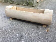 Fioriera Tronco In Legno