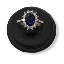 Anello Principessa con Zaffiro