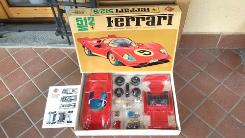 Reel ferrari 512 - s, 1:10