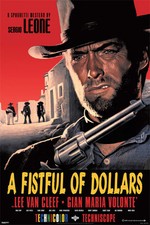 A fist full of dollars poster