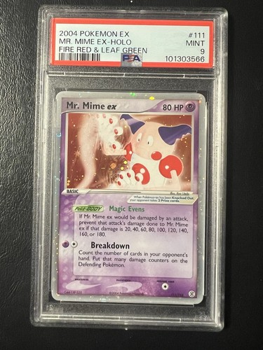 Psa carta pokemon mime - 9,