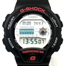 Orologio G-SHOCK CASIO DW-6100-7V M974 con Sensore di Temperatura, Quadrante Bianco e Min
