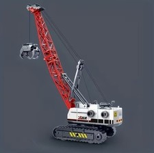 Gru cingolata bianca con presa