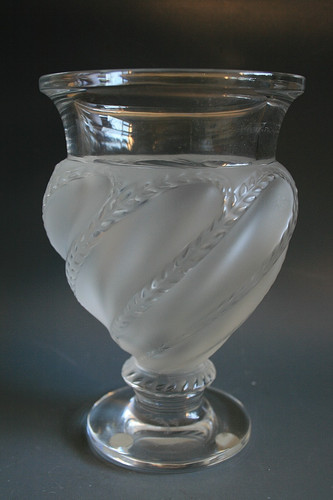 Vaso vetro lalique - in,