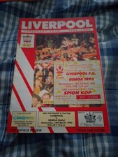 1992 LIVERPOOL V GENOVA &