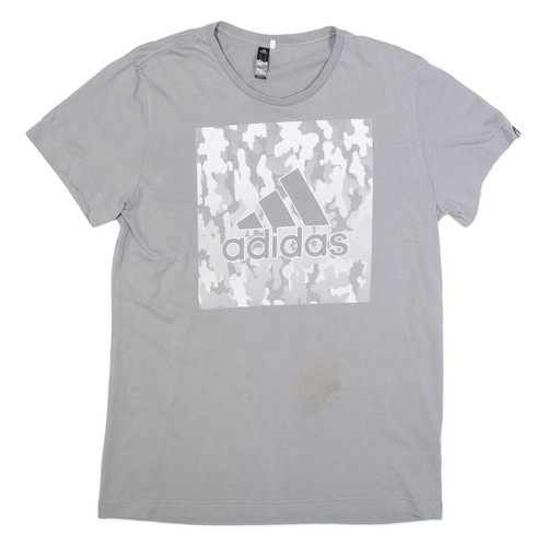 Adidas maglietta uomo grigia - grigia, m