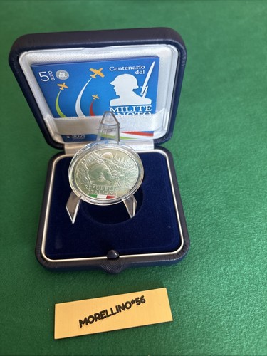 Moneta italia euro - 5, 2021