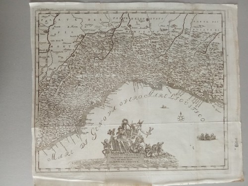 Mappa antica thomas salmon - thomas,